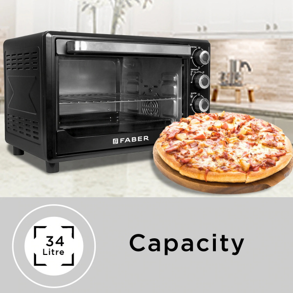 30278 ELECTRIC OVEN FREE STANDING FOTG BK 34 L