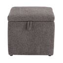 66516 BERIN FABRIC STOOL TM1605-2403 DGY      