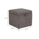 66516 BERIN FABRIC STOOL TM1605-2403 DGY      
