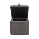 66516 BERIN FABRIC STOOL TM1605-2403 DGY      