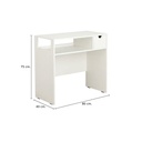 41863 GNOME COMPUTER DESK 80CM WT 