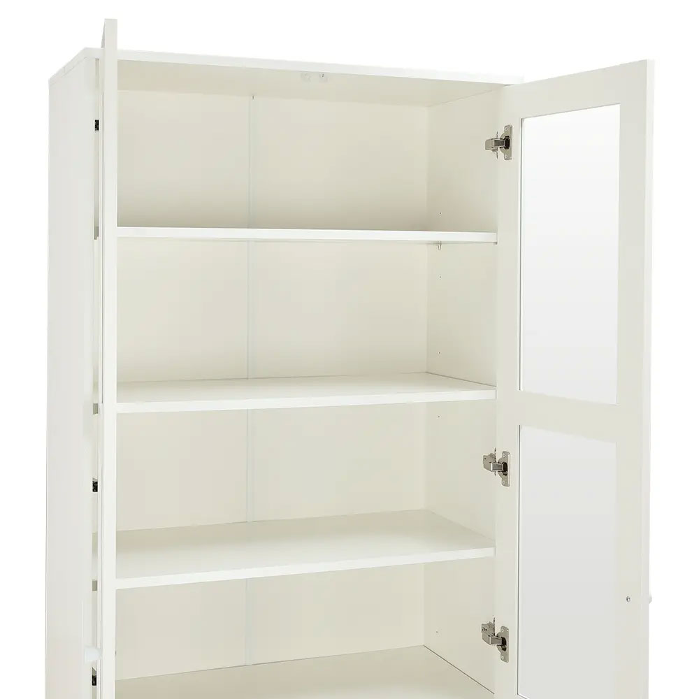 40397 NANI GLASS SHOW CABINET 80 CM. WT 