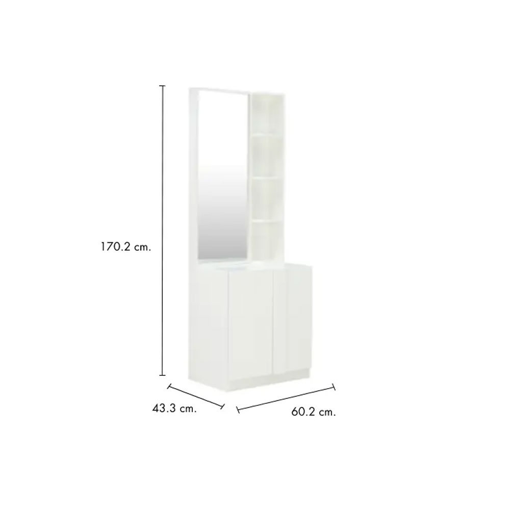42448 MELODIAN STAND DRESSING TABLE WT 60.2X43.3X170.2CM