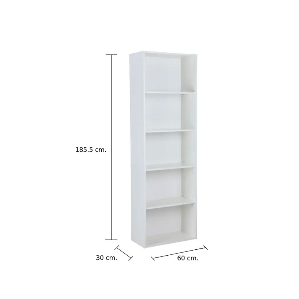 41217 H-MORE BOOK SHELF/5 WT-M