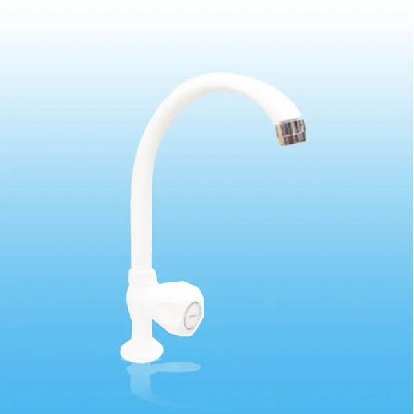 07255 SINK TAP SINK MOUNT PLASTIC WHITE "WATERTEC" 10PCS BOX
