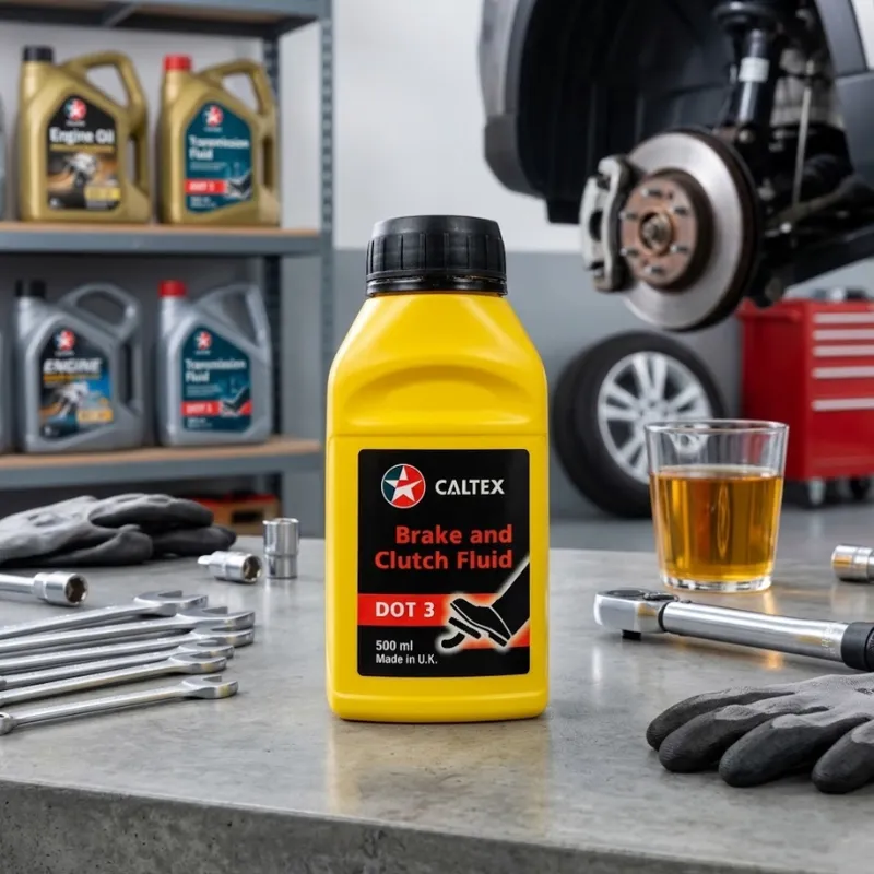 [09721] 09721 CALTEX BRAKE & CLUTCH FLUID DOT 3 500ML