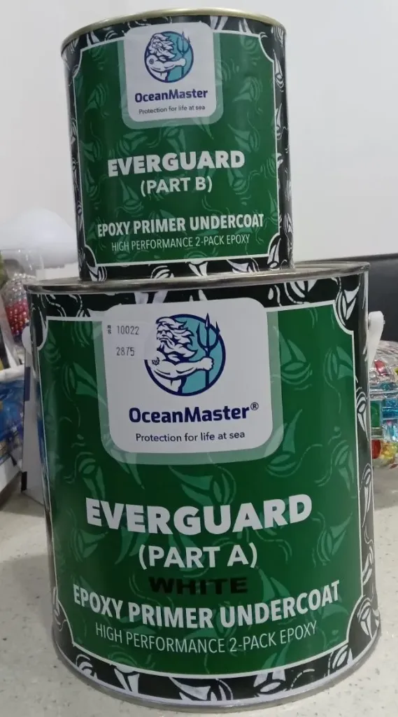 10022 OM EVERGUARD EPOXY UNDERCOAT WHITE 3LTR + 1LTR HARDNER