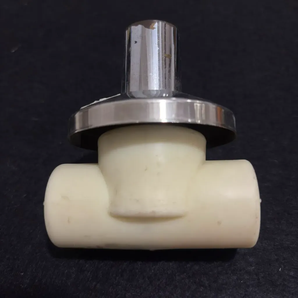 11455 VESBO CHROMIUM VALVE HOT WATER 25MM H/P
