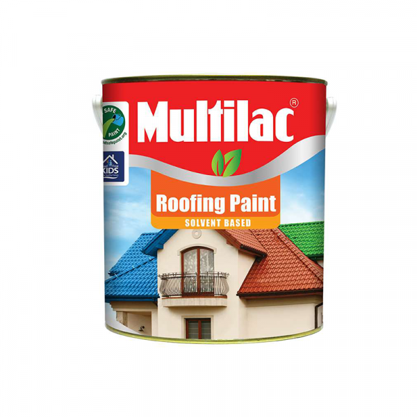 [14831] 14831 MULTILAC ROOFING PAINT SOLVENT BASE BLUE 4LTR