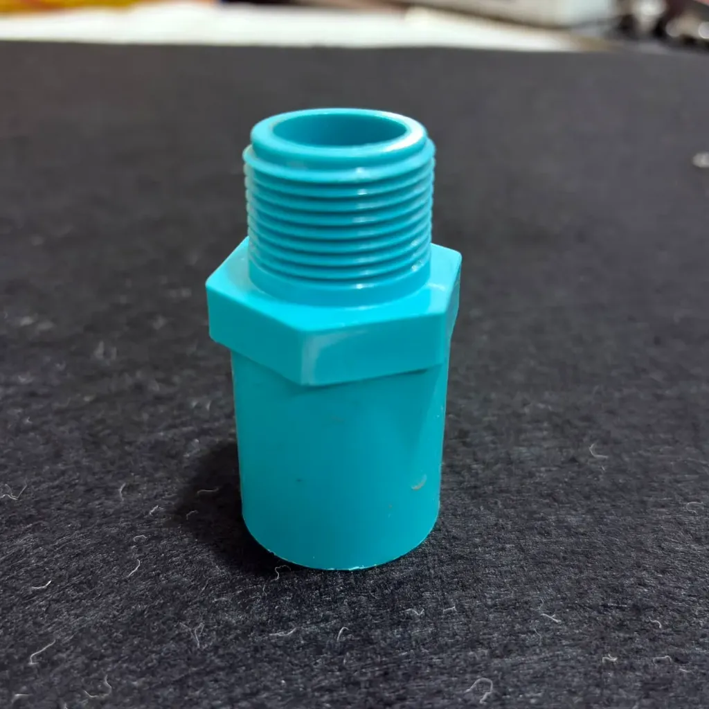 15566 PVC VALVE SOCKET H/PRESSURE 3/4" BLUE