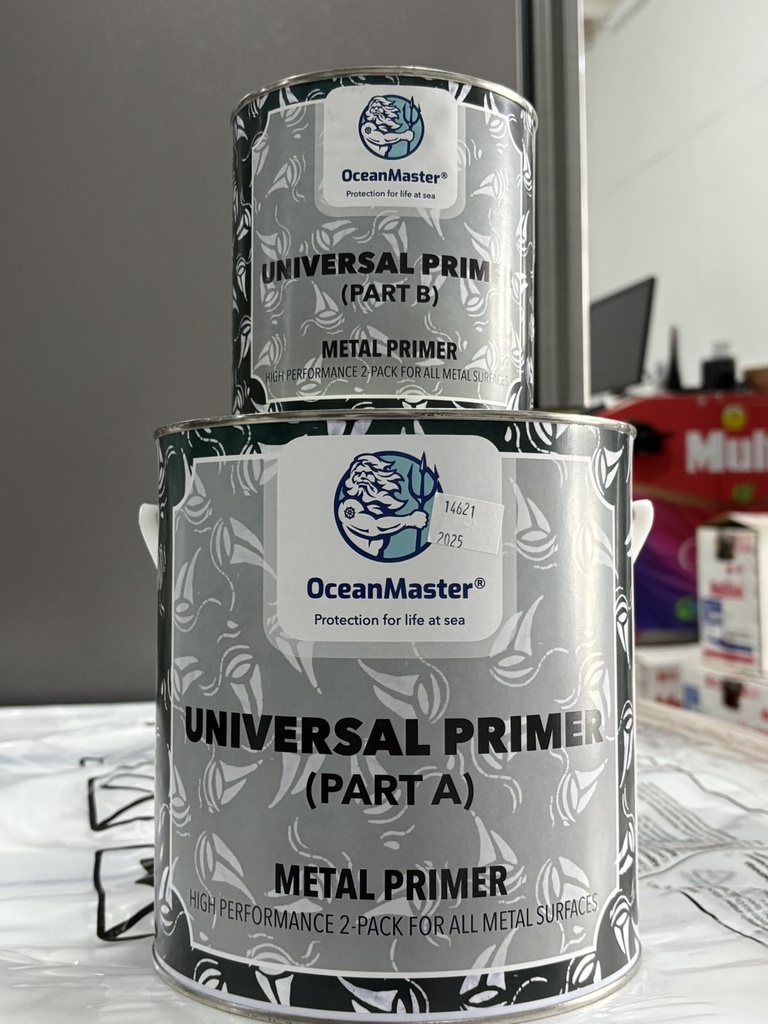 [16421] 16421 OM UNIVERSAL PRIMER GREY 3LTR W/ HARDNER 1LTR