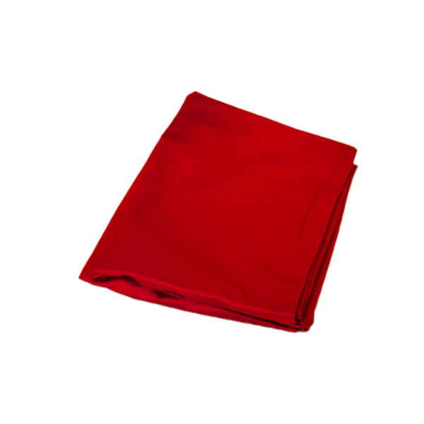 17331 TABLE CLOTH 130 x 130cm RED Y020 PLAIN CANASIN