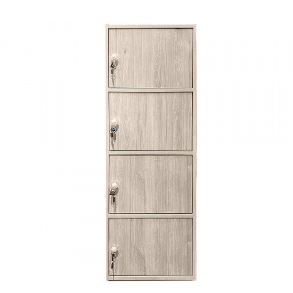 [17376] 17376 COLOUR BOX 4 DOOR W/LOCK VTF 4D GF/S (LO) H1207XL406XD292MM SILTY SAND