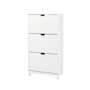17402 SHOE CABINET WITH 3 COMPARTMENTS 79X29X148CM STALL 50530262