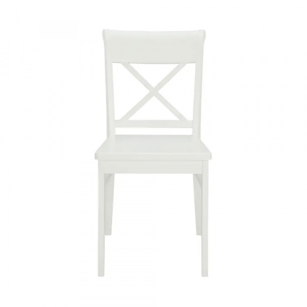 [17415] 17415 DINING CHAIR WHITE INGOLF 50473073