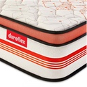 17563 DUROFLEX MATTRESS PROPEL PLUS POCKET SPRING WITH EURO TOP 78"X60"X6+2