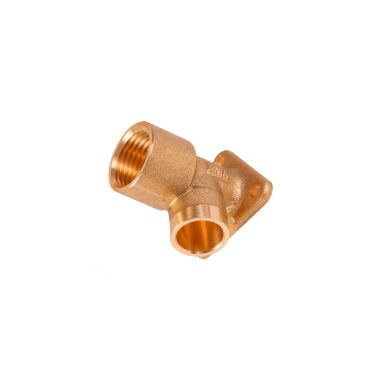 [18894] 18894 15 X 1/2" BRASS CFI WALL PLATE ELBOW