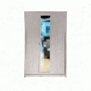 19051 WARDROBE 3 DOOR 1 DRAWER GV WN03AWD 1/3 SNOW OAK