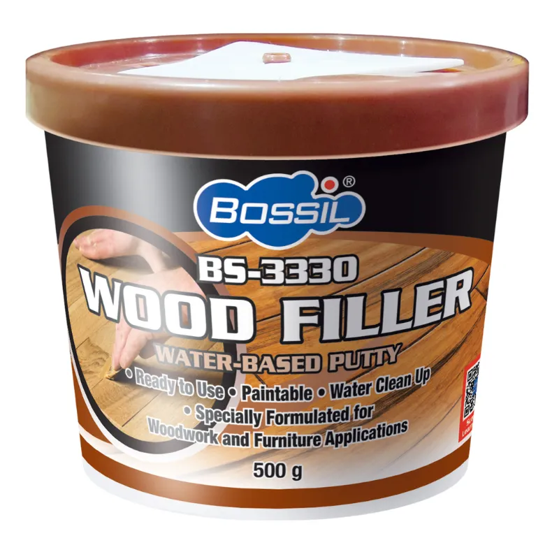 [19321] 19321 WOOD FILLER WATER BASE PUTTY 500ML BS-3330 BOSSIL