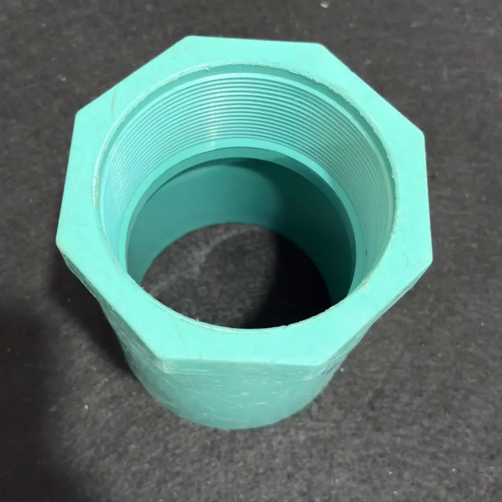 20818 PVC FAUCET SOCKET H/PRESSOR 3" BLUE