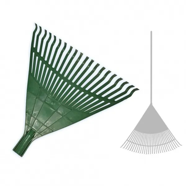 [20924] 20924 PVC GARDEN RAKE (FAN RAKE)20T WITH STICK
