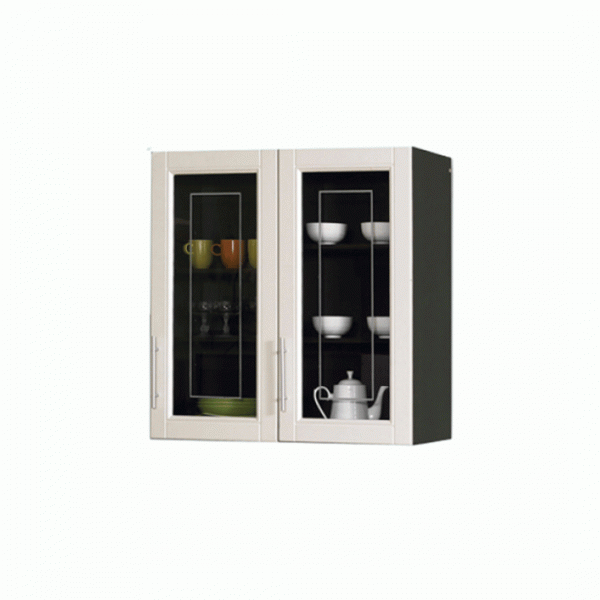 29465 KITCHEN CABINET UPPER TWO GLASS DOOR KKDO010880 D/ORK