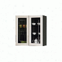 29465 KITCHEN CABINET UPPER TWO GLASS DOOR KKDO010880 D/ORK