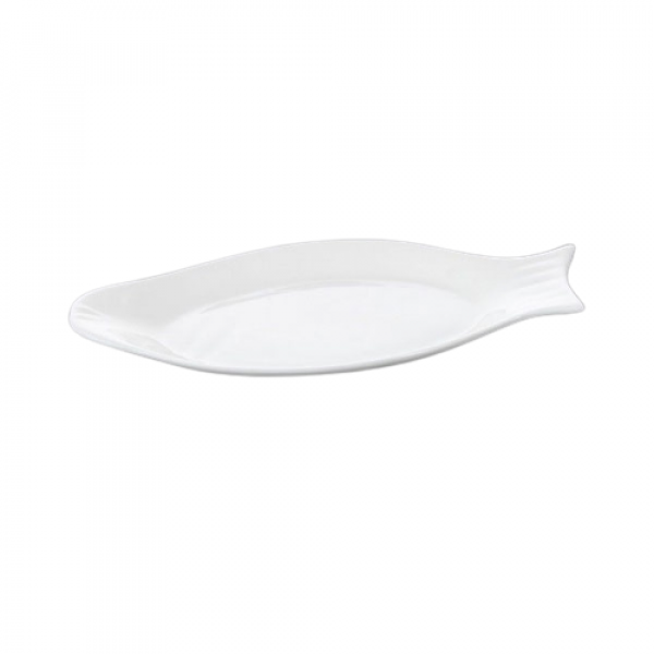 30137 WILMAX FISH PLATE 18"/46CM 3X18CTN WL-992009