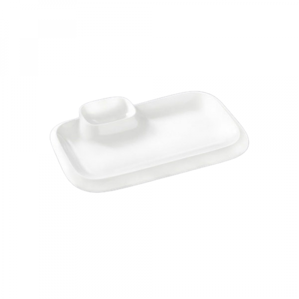 [30153] 30153 WILMAX RECTANGULAR PLATTER 8"X4.5"/20X12CM WL-992573