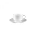 30198 WILMAX 5 OZ/140ML COFFEE CUP & SAUCER 6X48CTN WL-993039