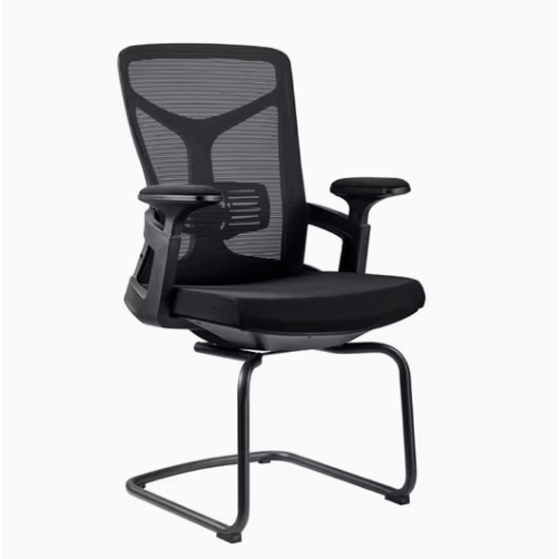 [31879] 31879 VISITOR CHAIR HT-285D BLACK FRAME -BLACK