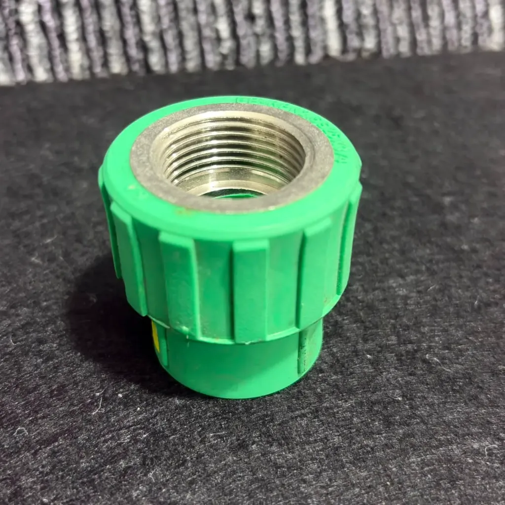 33325 PP-R HOT WATER FEMALE SOCKET H/P GA-4808 S25MM 3/4" GREEN (ASB)
