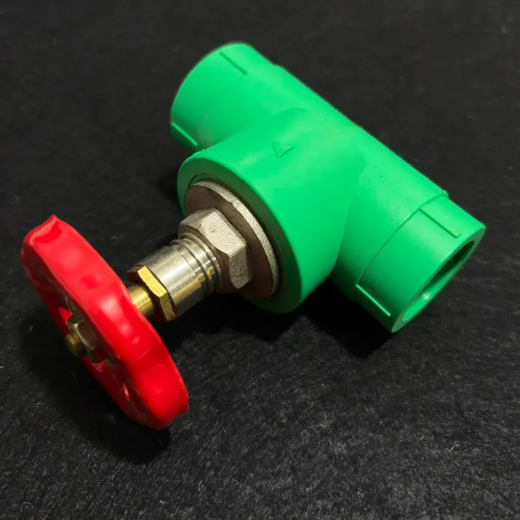 33330 PP-R HOT WATER GATE VALVE 25MM 3/4" GA-4824-1 GREEN