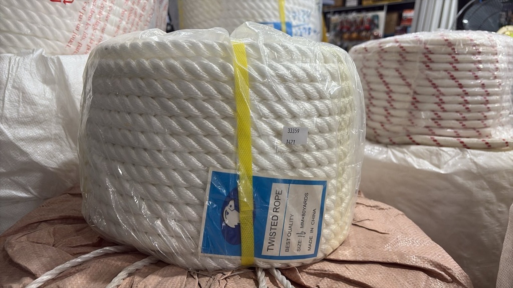 33359 PP ROPE 16MM X 80YDS WHITE