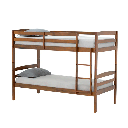 33520 WOODEN BUNK BED OAK COSMOSC  910x1910MM
