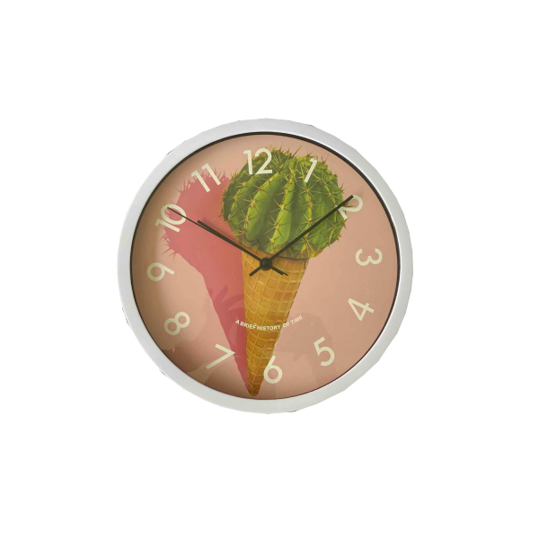 [34678] 34678 WALL CLOCK 1-7 CLKXJ 30-CM MIX COLOR