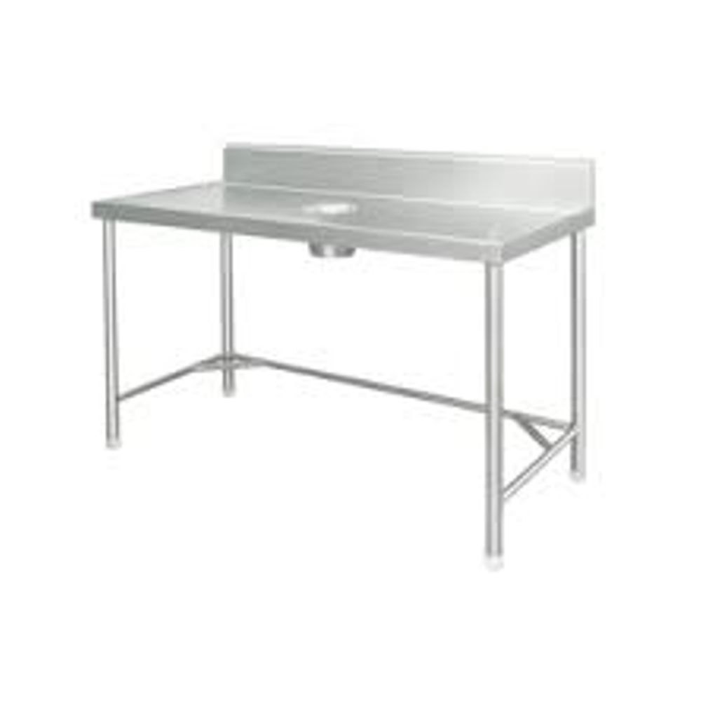 35654 DIRTY DISH INLET TABLE WITH SCRAPING HOLE 1700X800MM 7712.19070.03