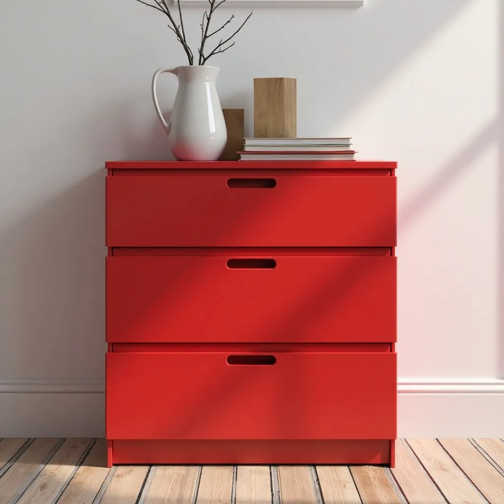 35823 DRAWER FRONT DR4514 RED