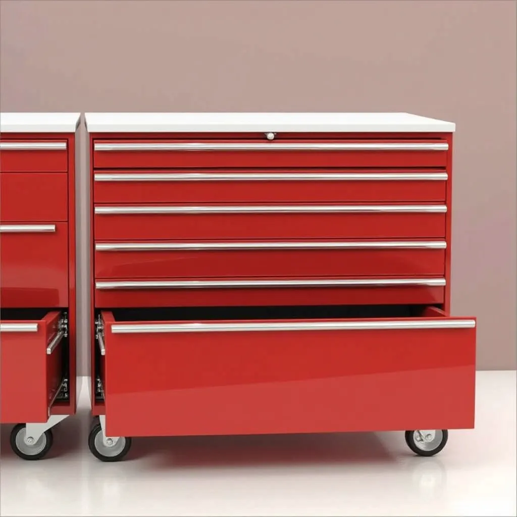 35831 DRAWER FRONT DR6028 RED