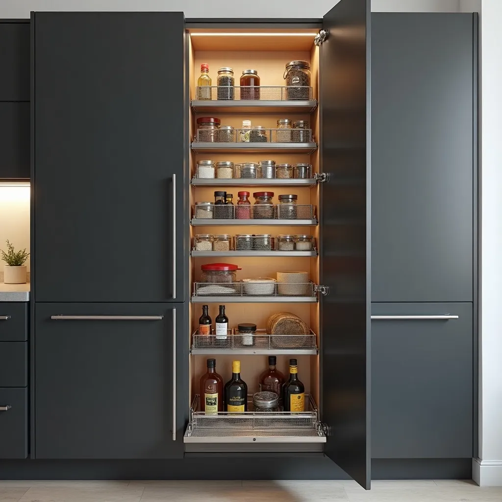 35994 DELUX LARDER 60 MM 12 BASKET E01C ( 6BIG+6 SMALL)