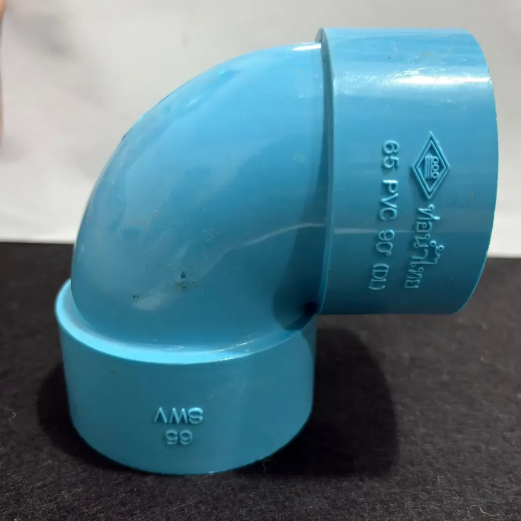 36146 PVC ELBOW M/PRESSURE 90DEG 2 1/2" BLUE