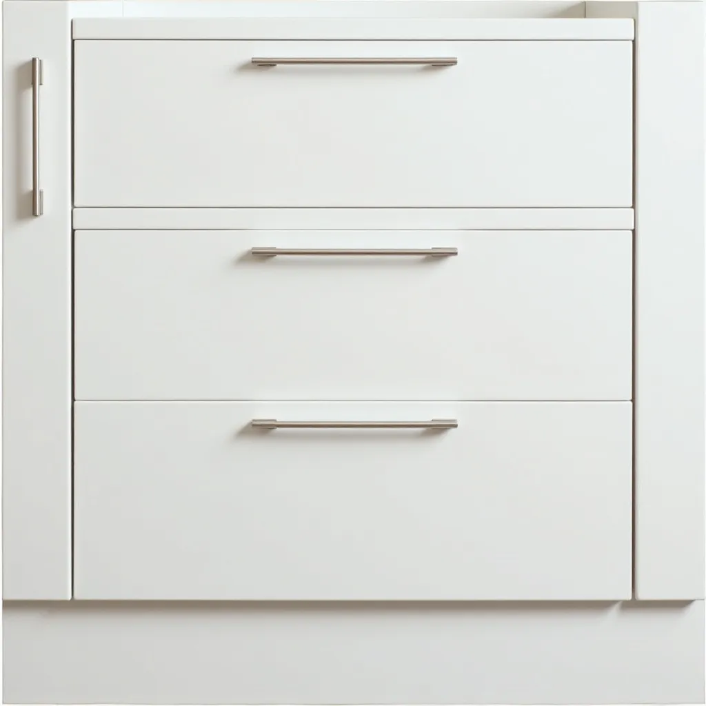 [36685] 36685 DRAWER FRONT DW4514 WHITE UVG-210 446X137
