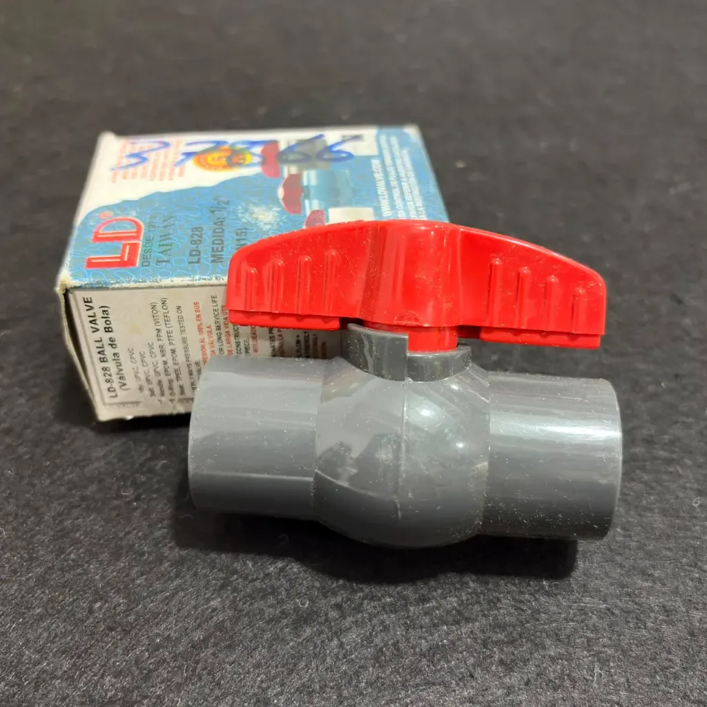 37866 PVC BALL VALVE 1/2" SOCKET TYPE