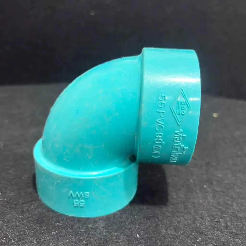 38060 PVC ELBOW 2" M/PRESSOR 90DEG BLUE