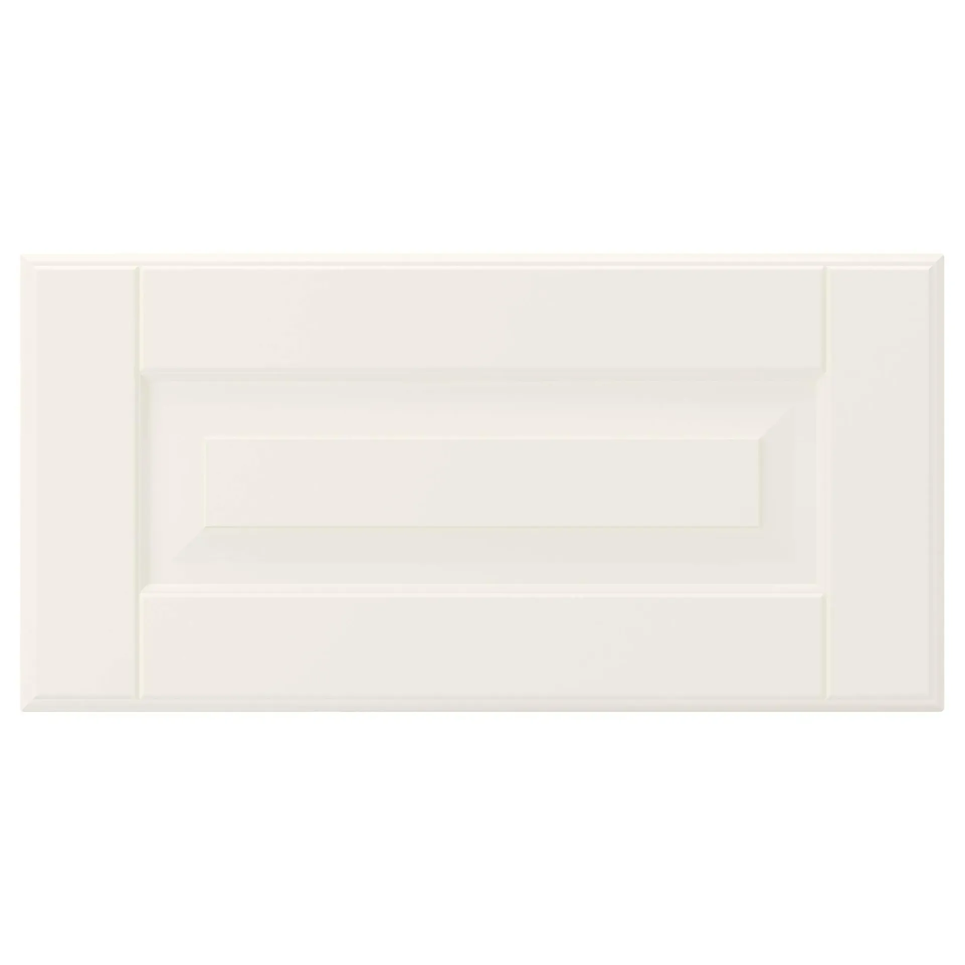 [38558] 38558 DRAWER FRONT DW6014 WHITE B01 596X137