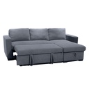 38969 SOFABED ANA MIA 103-27 REVERSIBLE CORNER