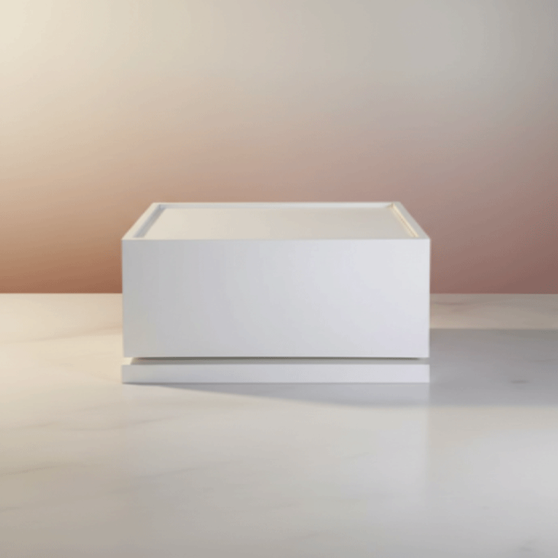 40900 RODO NIGHT TABLE 60CM HI-GLOSS WT