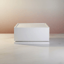 40900 RODO NIGHT TABLE 60CM HI-GLOSS WT
