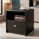 41339 WINNER -P NIGHT STAND BKBN