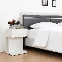 41859 SEONA PNIGHT TABLE 39 CM HI-GLOSS WT